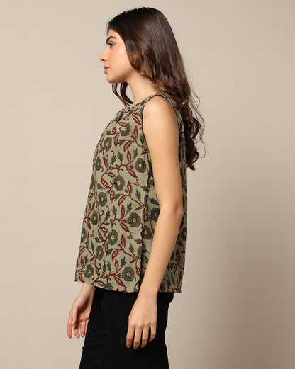 Flower zaal Mehandi Top