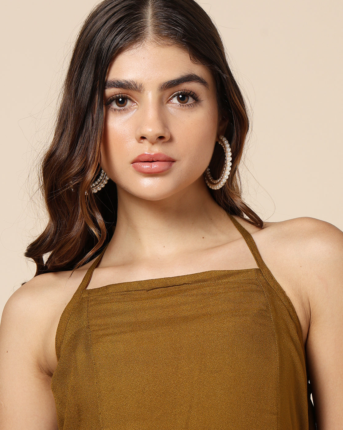Plain Dyed Short Dress (Skater or Spaghetti)