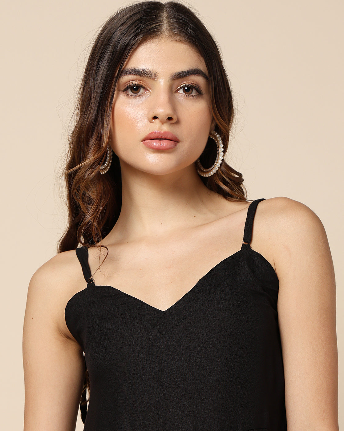 Plain Dyed Short Dress (Skater or Spaghetti)