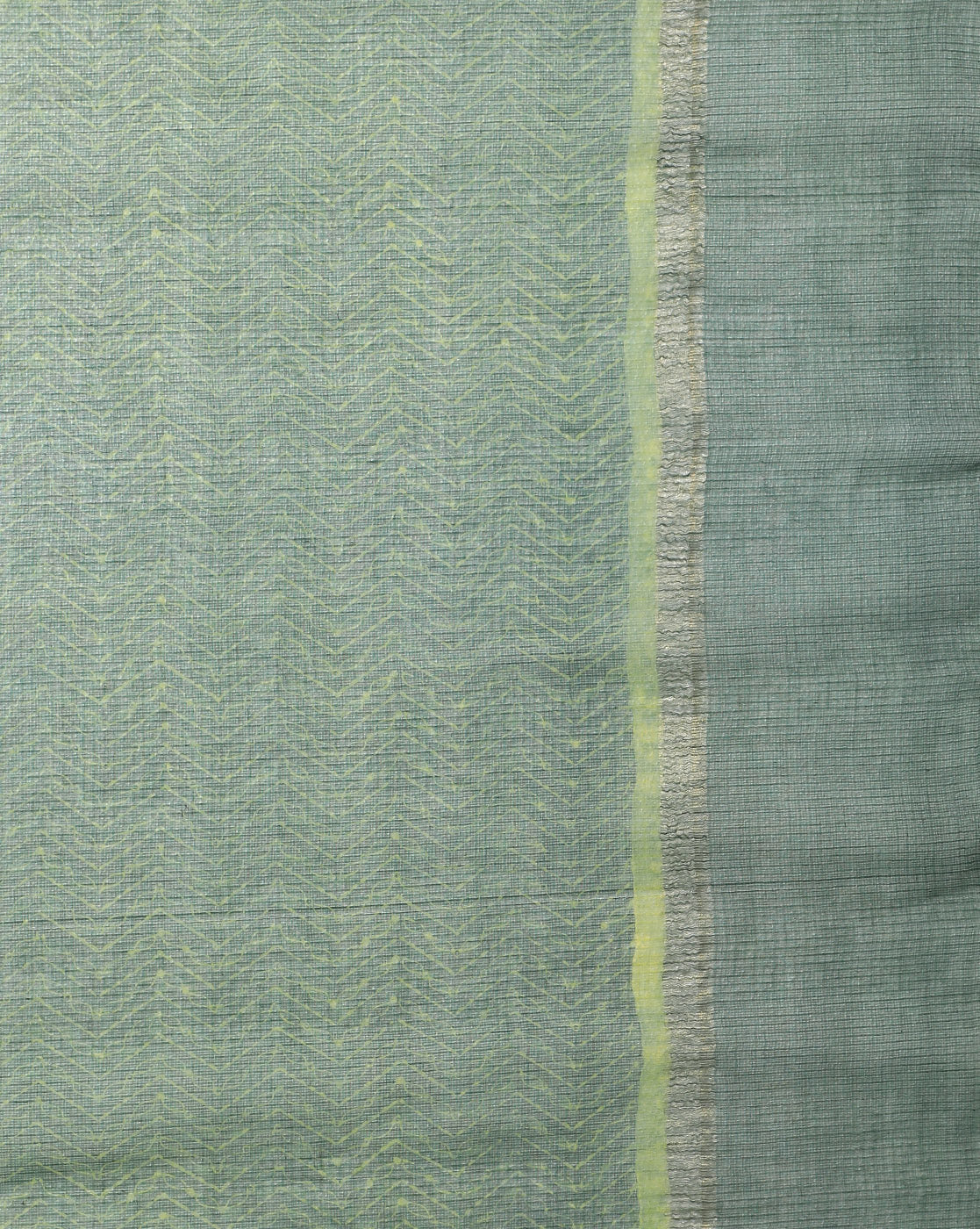Natural Indigo Dyed Dabu Hand Block Printed Kota Doriya Saree