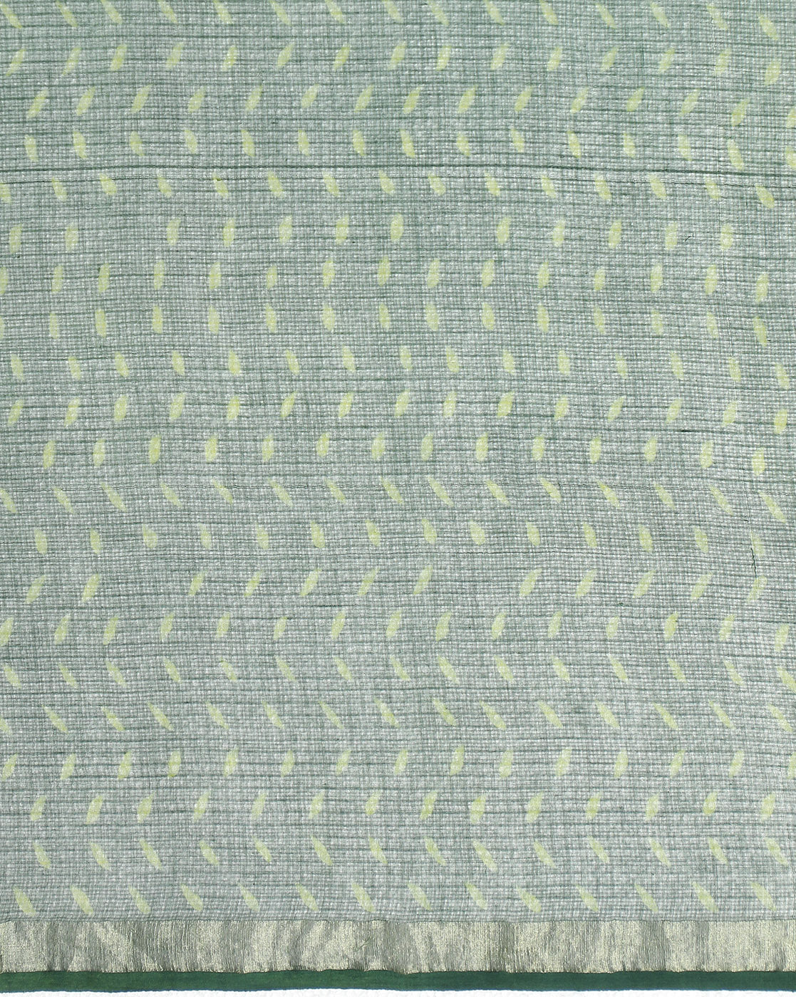 Natural Indigo Dyed Dabu Hand Block Printed Kota Doriya Saree